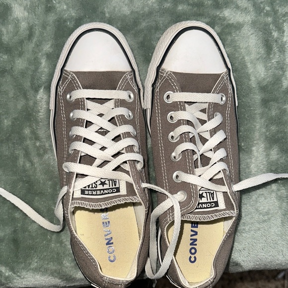 Converse Chuck Taylor All Star Low Top - Charcoal Gray Canvas - Picture 6 of 6